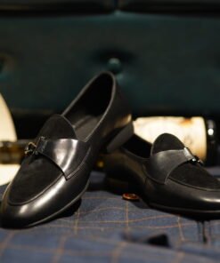 Alternative view of Bit Loafers – Black Leather & Suede